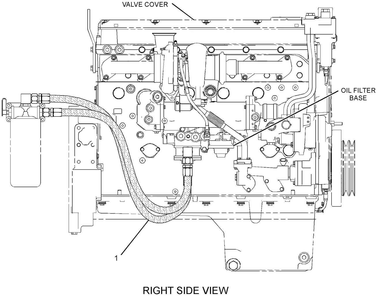 C13 · LUBRICATION SYSTEM · 279-6010 CAT parts diagram
