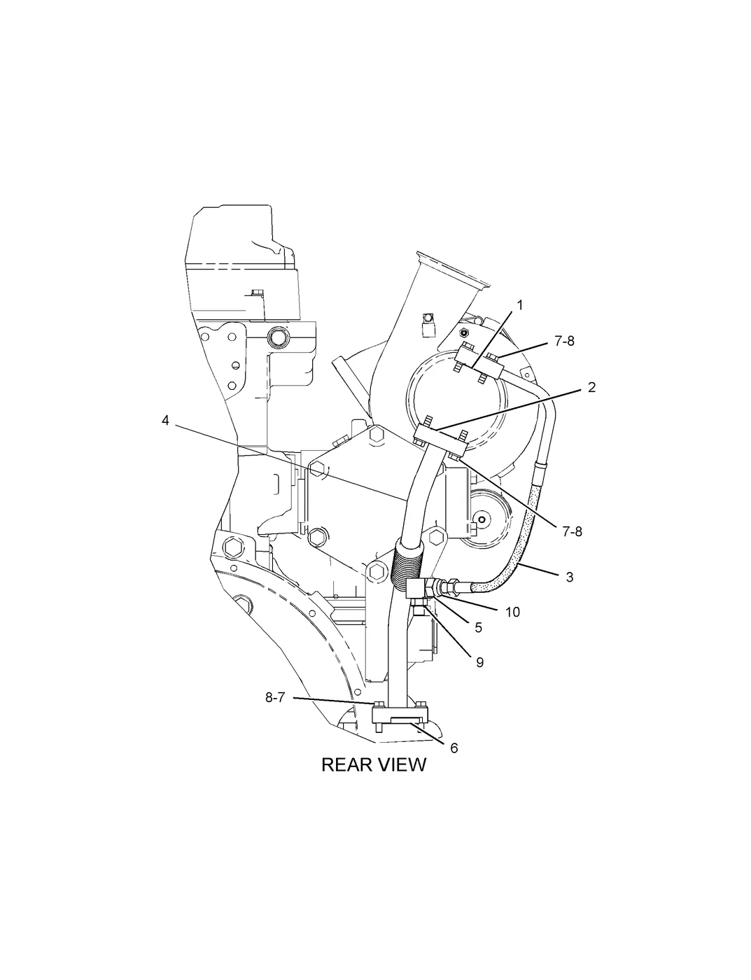 C13 · LUBRICATION SYSTEM · 234-7843 CAT parts diagram