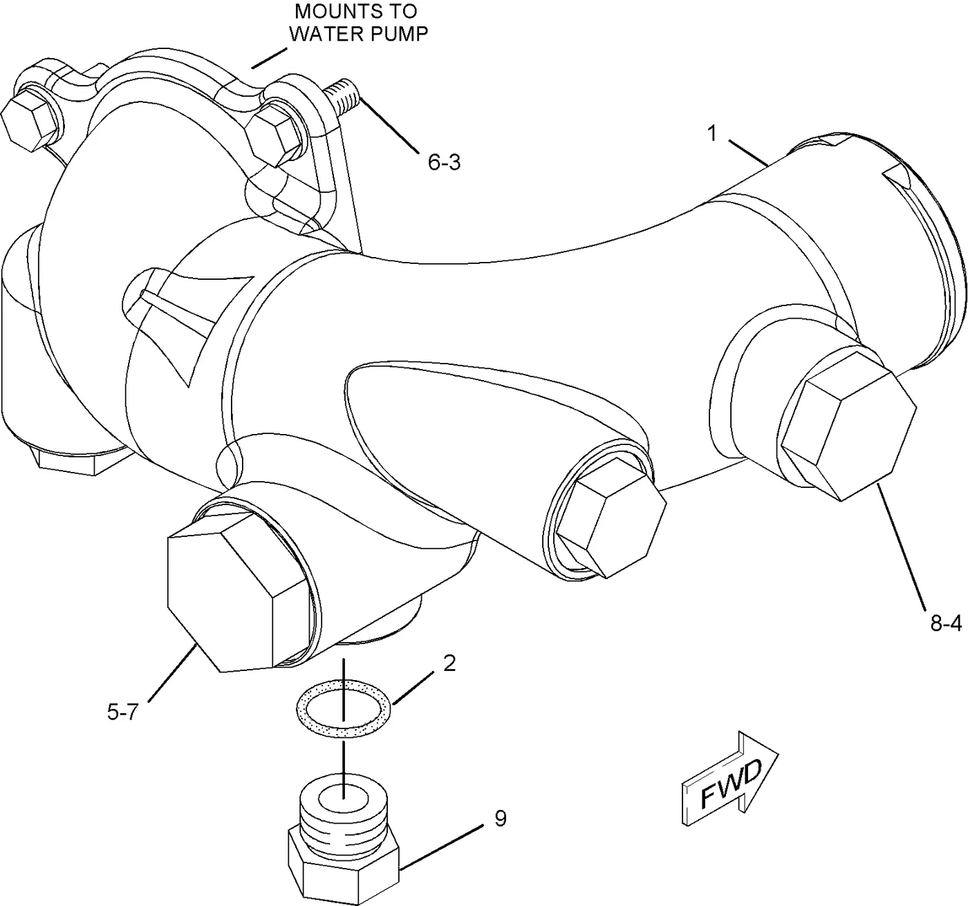 C13 9S4190 parts diagram