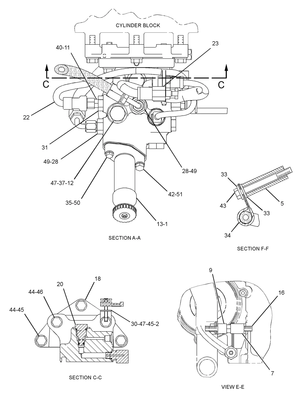C13 · FUEL SYSTEM · 255-0658