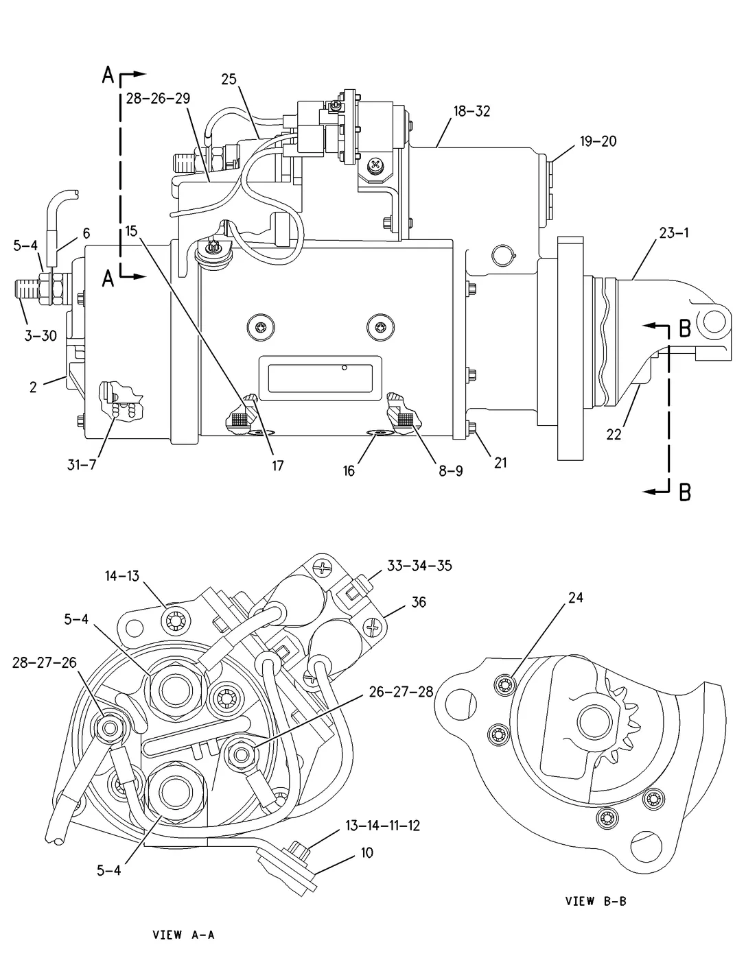 C13 · ELECTRICAL AND STARTING SYSTEM · 149-5538 CAT parts diagram