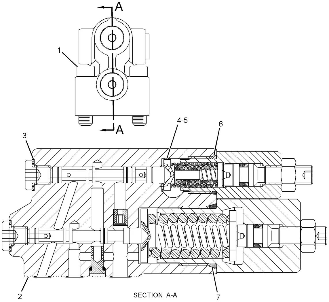 C15 · HYDRAULIC SYSTEM · 297-6999 CAT parts diagram
