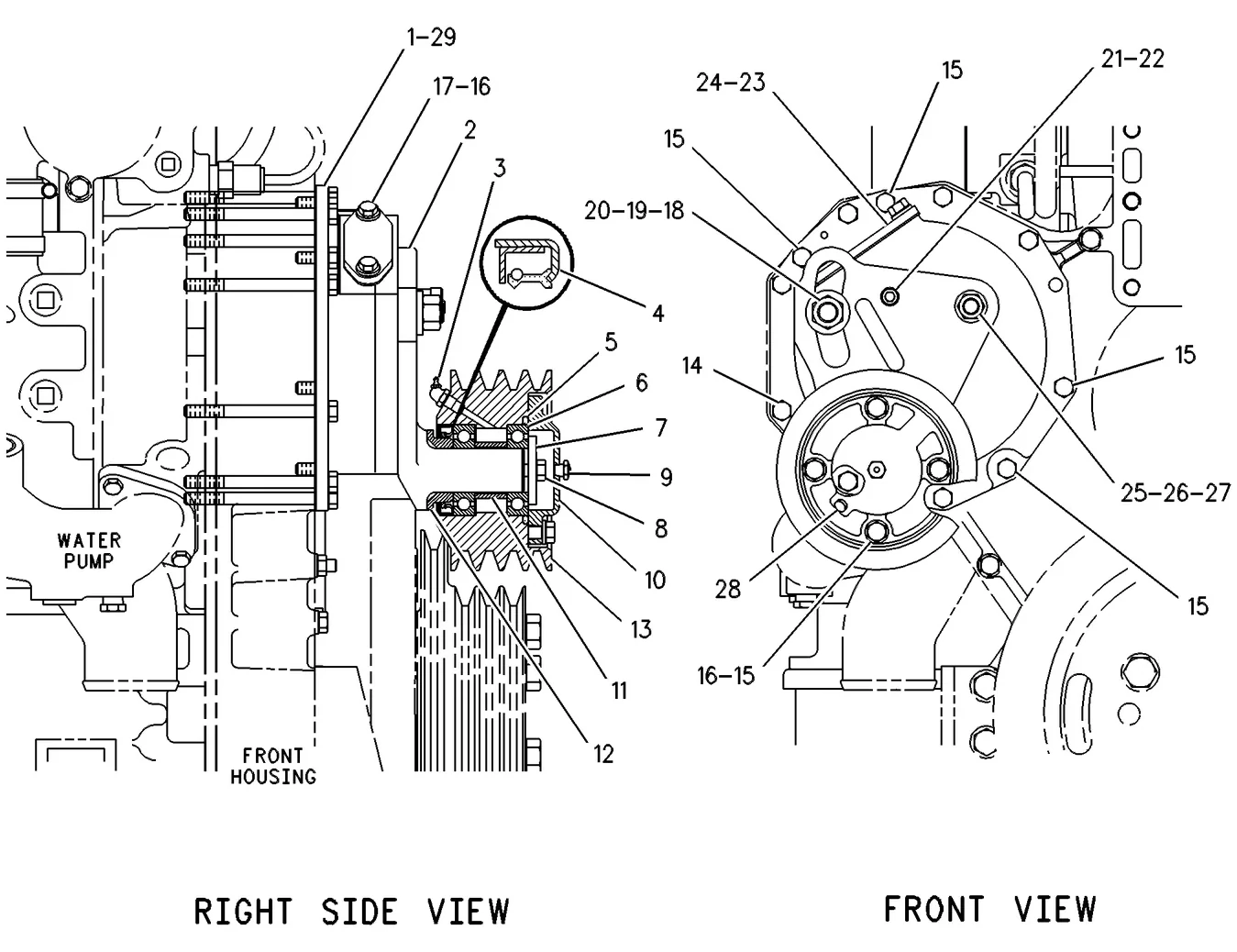 C15 · BASIC ENGINE · 118-4914 CAT parts diagram