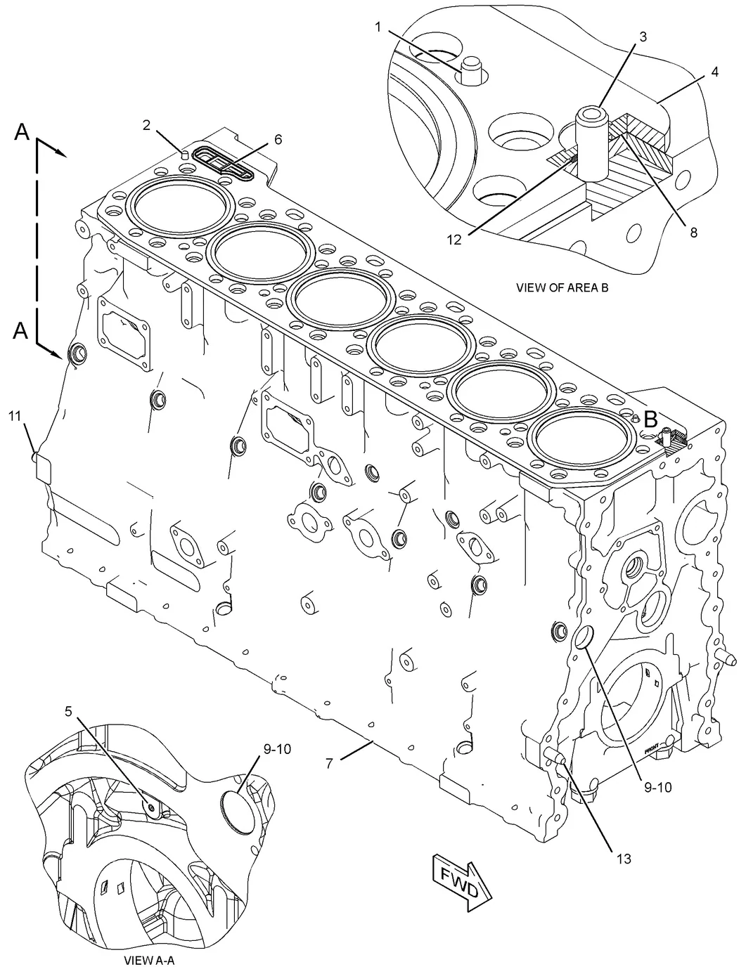 C15 · BASIC ENGINE · 223-9252 CAT parts diagram