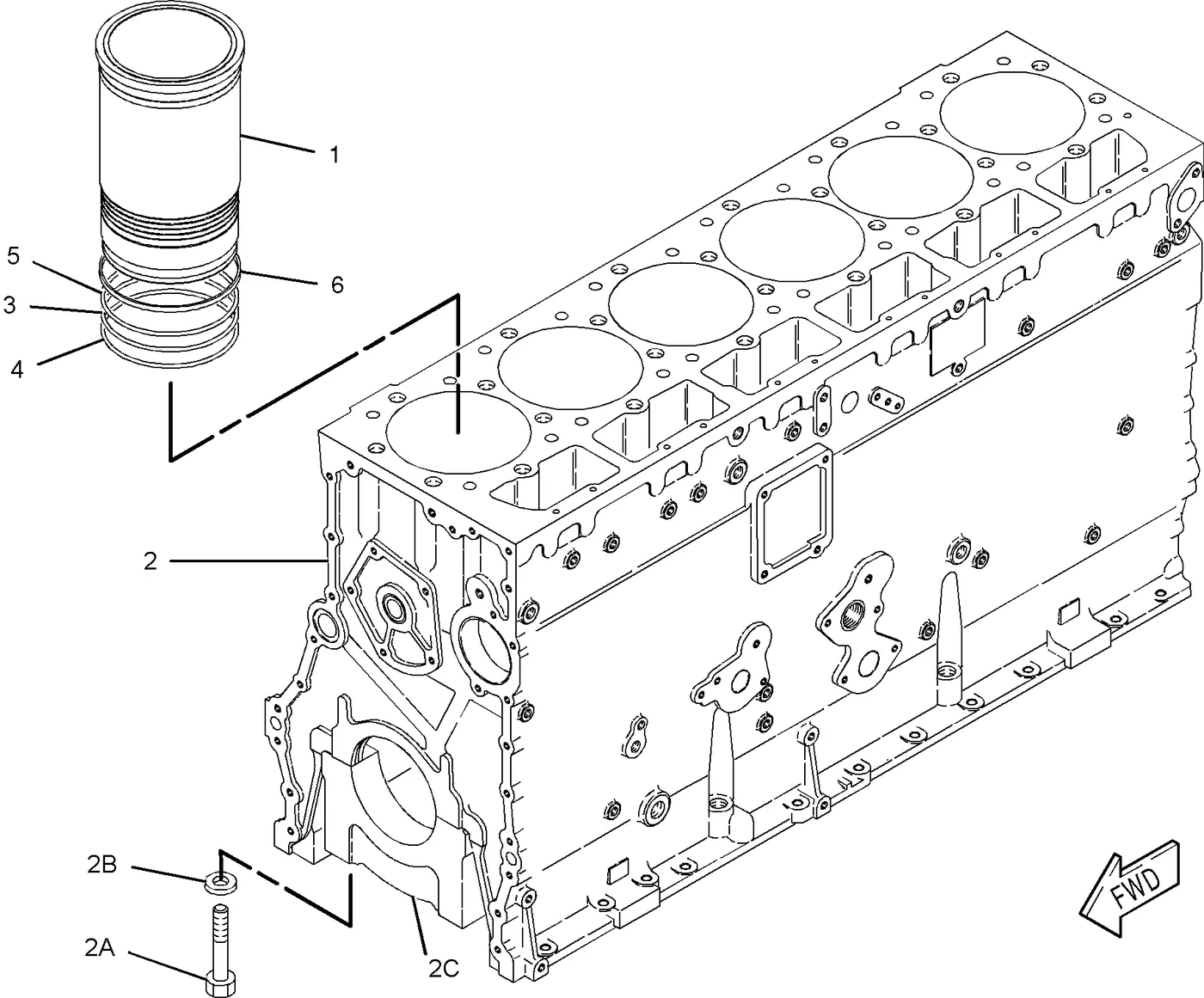 C15 2354451 parts diagram