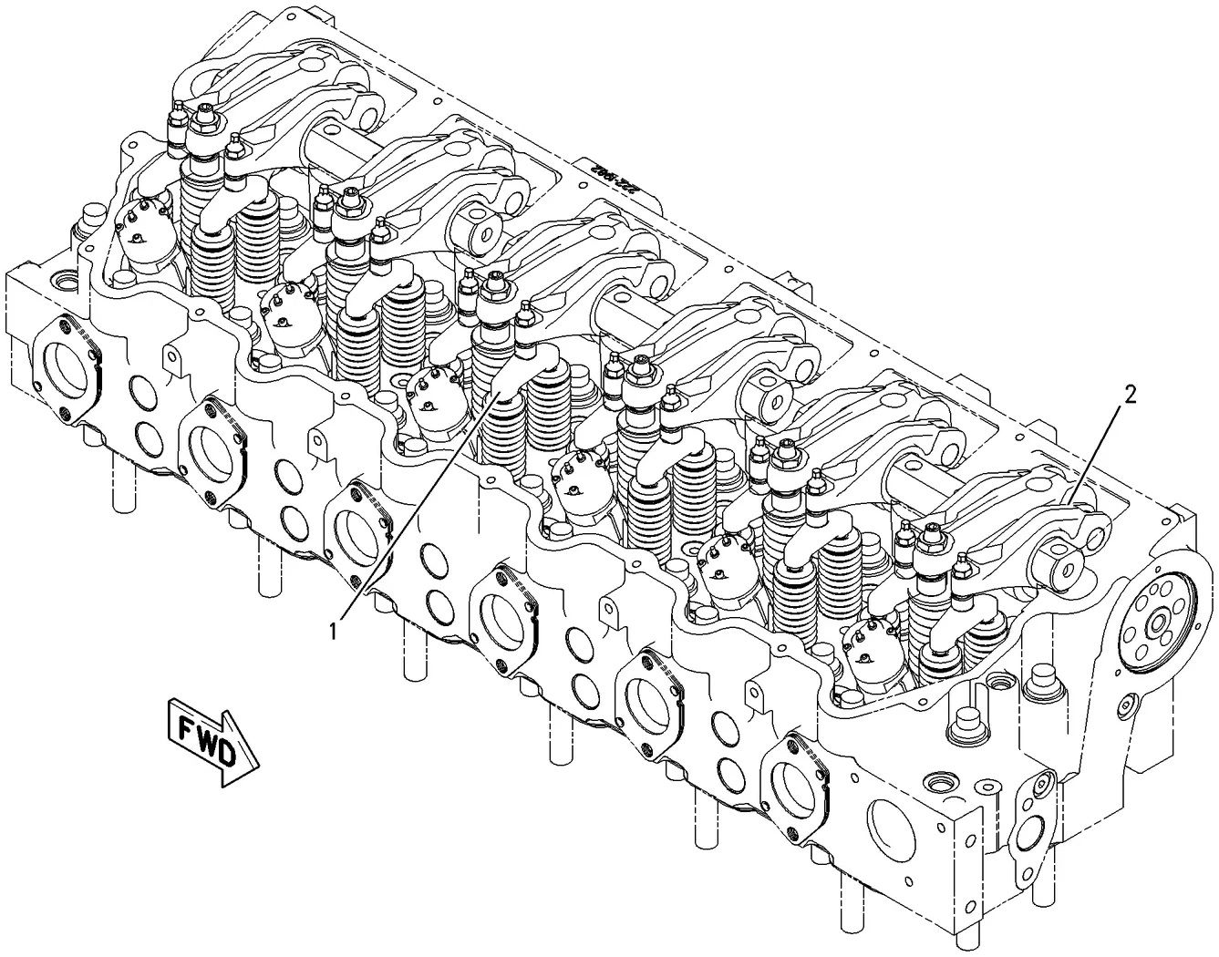 C15 · BASIC ENGINE · 229-2863 CAT parts diagram