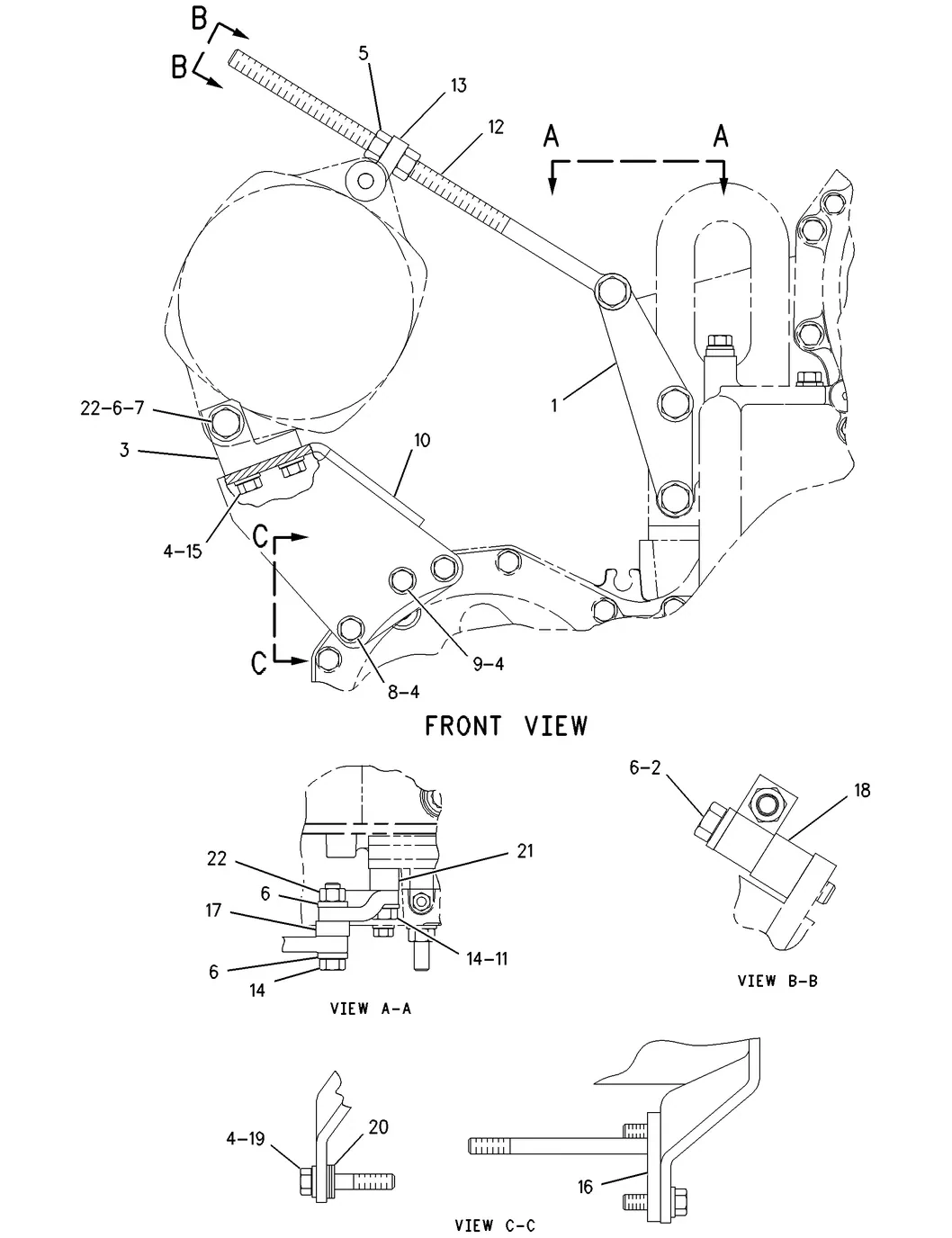 C15 · BASIC ENGINE · 183-4068 CAT parts diagram