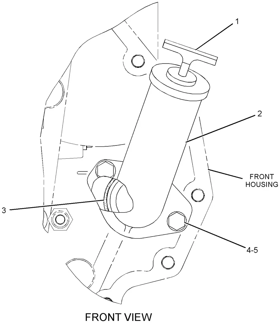 C15 · LUBRICATION SYSTEM · 068-4497 CAT parts diagram