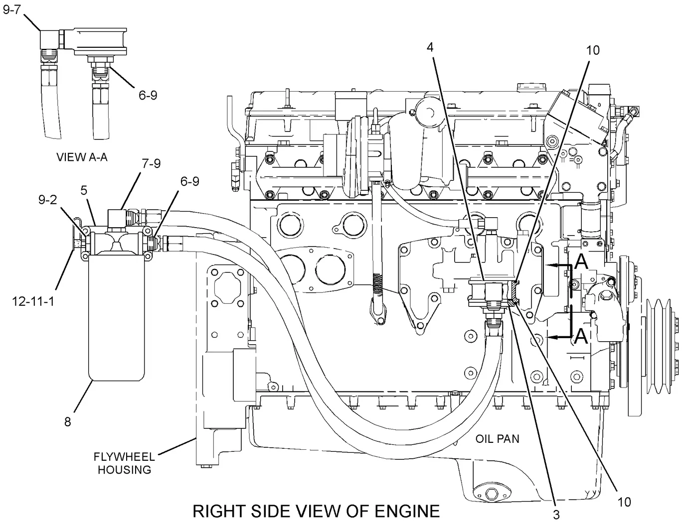 C15 · LUBRICATION SYSTEM · 269-6439 CAT parts diagram