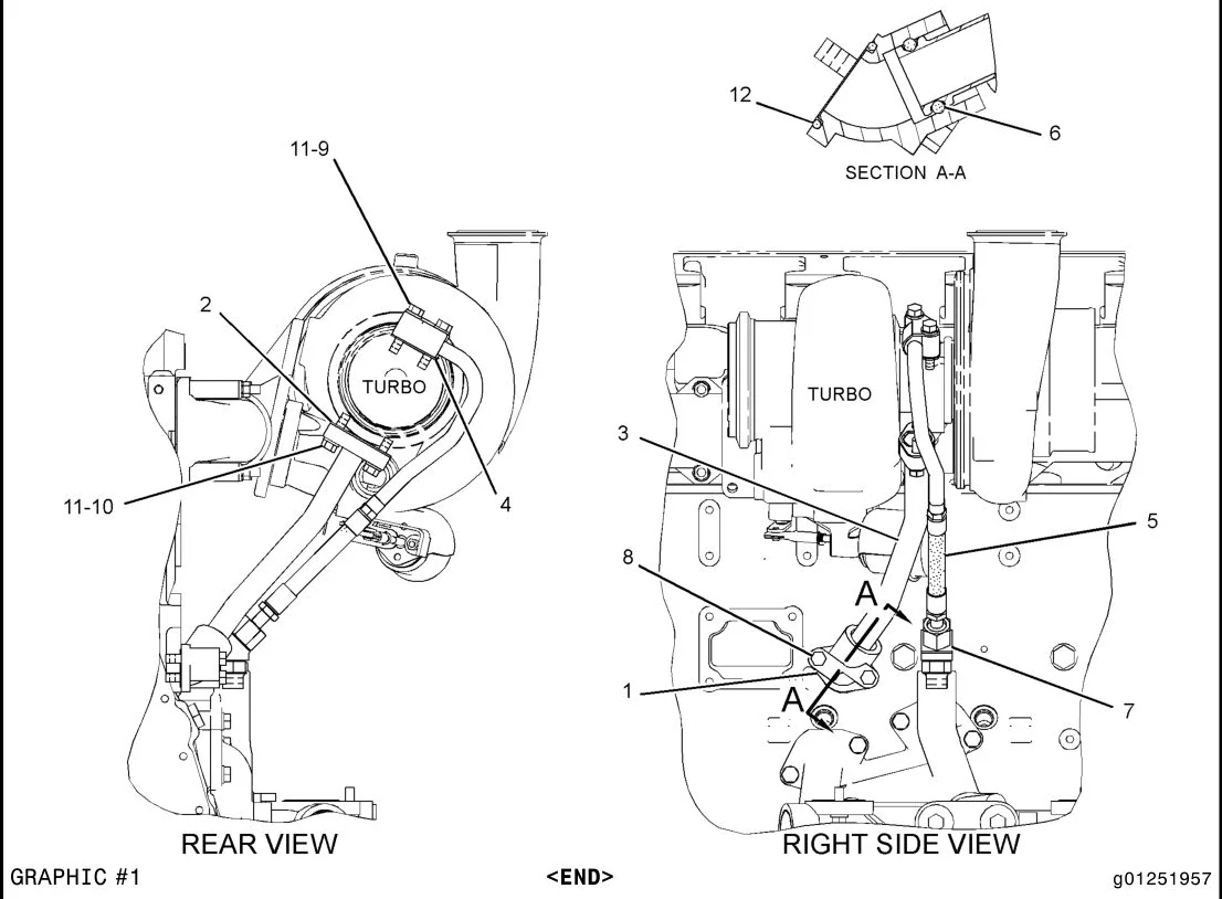 C15 8S6511 parts diagram