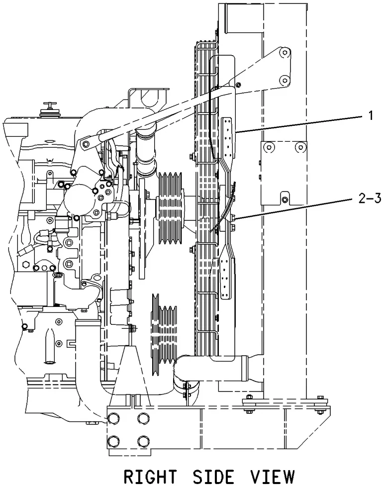 C15 · COOLING SYSTEM · 158-2529 CAT parts diagram