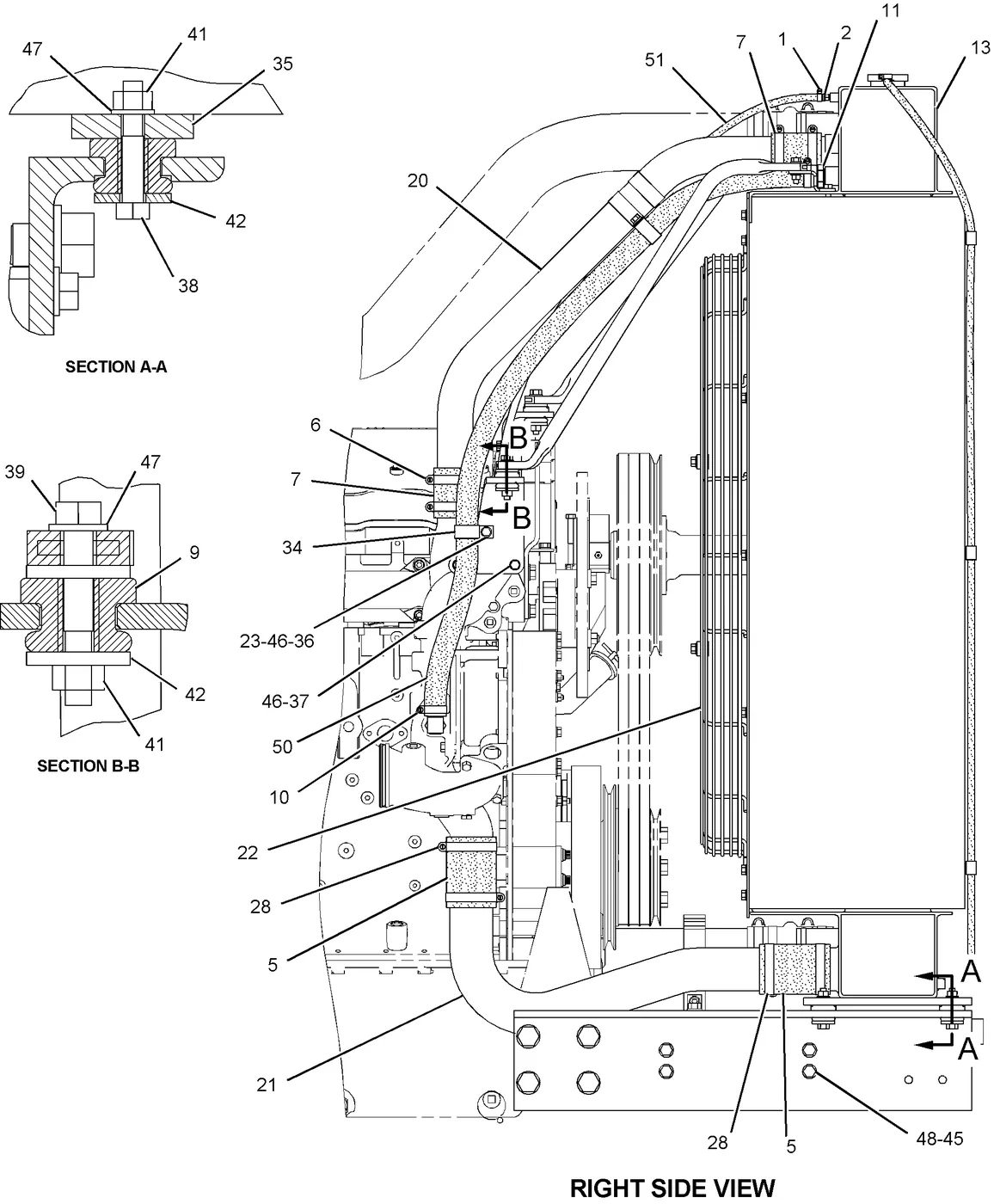 C15 · COOLING SYSTEM · 230-3807 CAT parts diagram