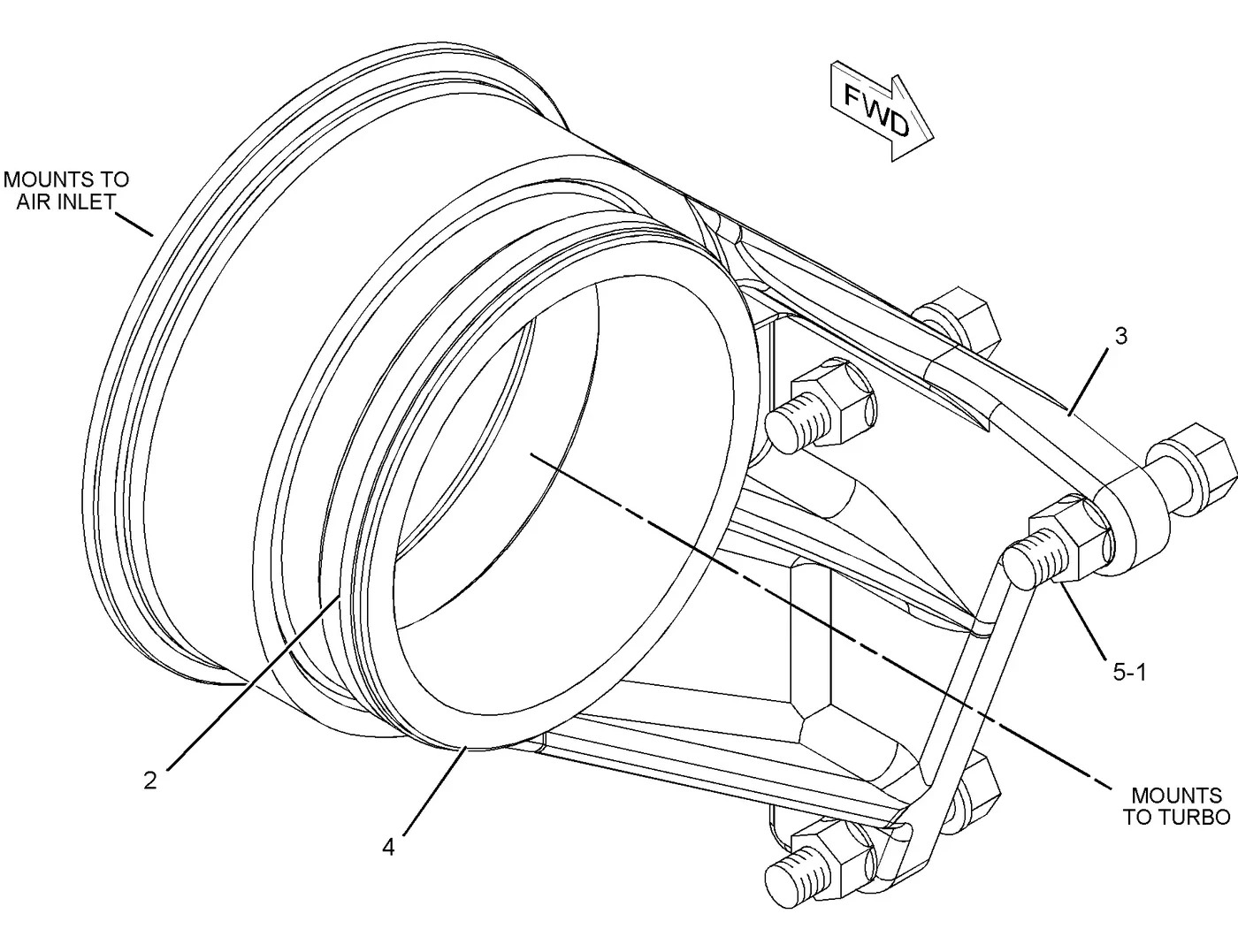 C15 · AIR INLET AND EXHAUST SYSTEM · 240-6041 CAT parts diagram