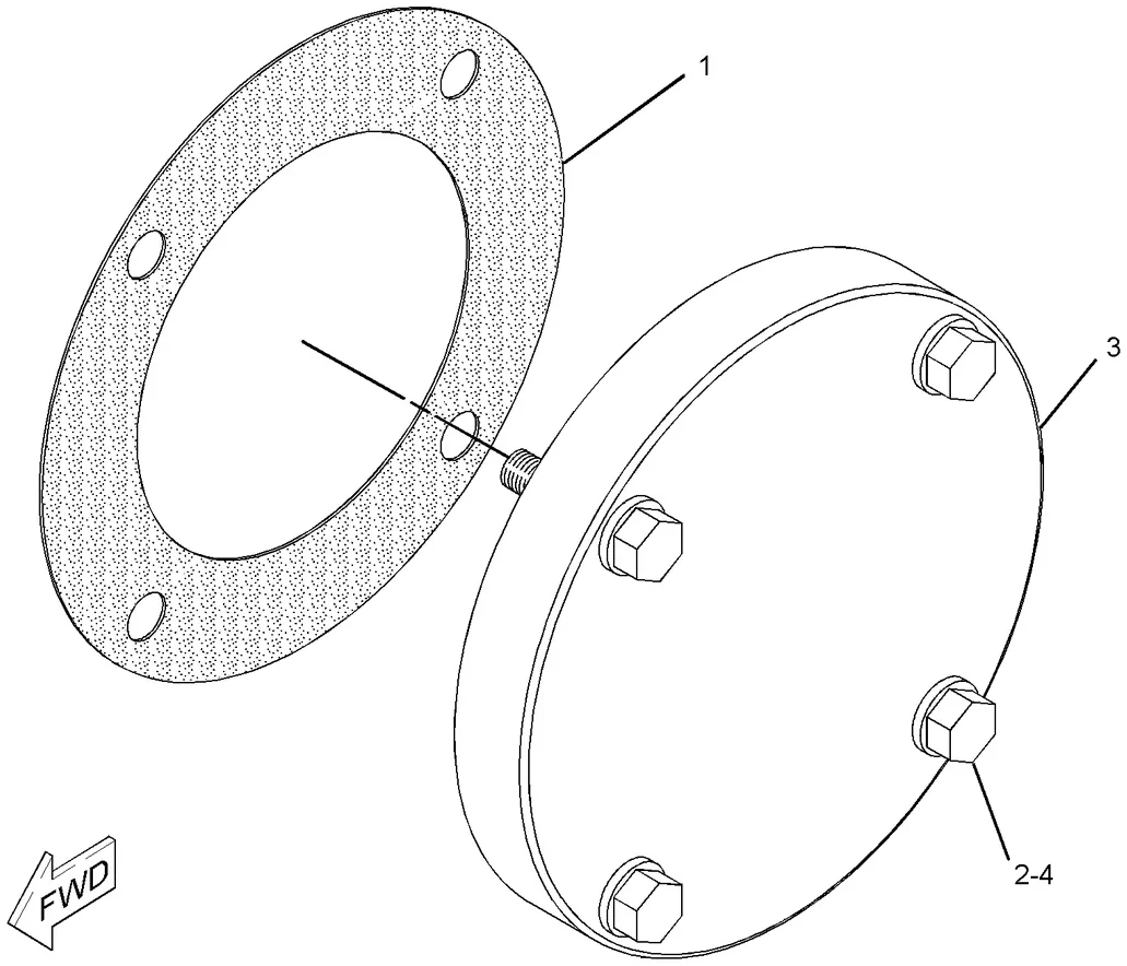 C15 · AIR INLET AND EXHAUST SYSTEM · 263-2912 CAT parts diagram