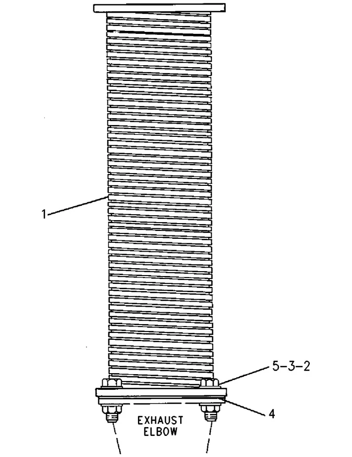 C15 · AIR INLET AND EXHAUST SYSTEM · 155-8536 CAT parts diagram