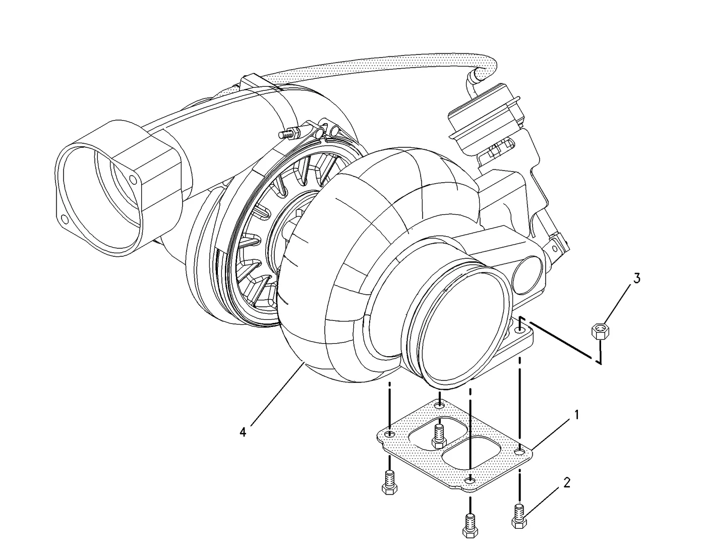 C15 · AIR INLET AND EXHAUST SYSTEM · 241-3006 CAT parts diagram