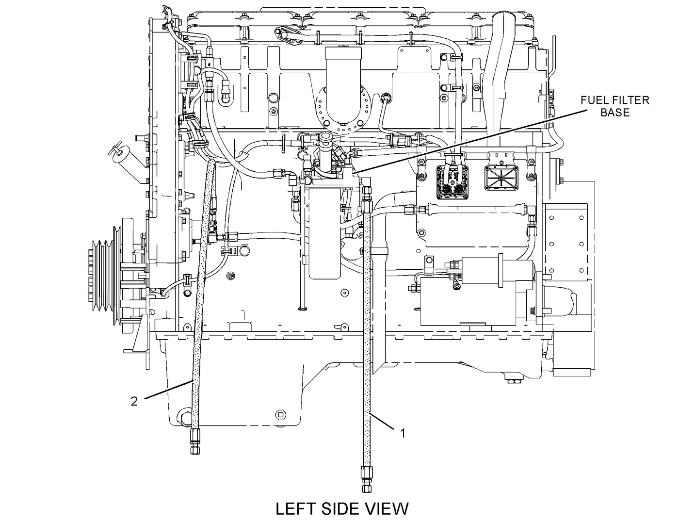 C15 · FUEL SYSTEM · 267-3482 CAT parts diagram