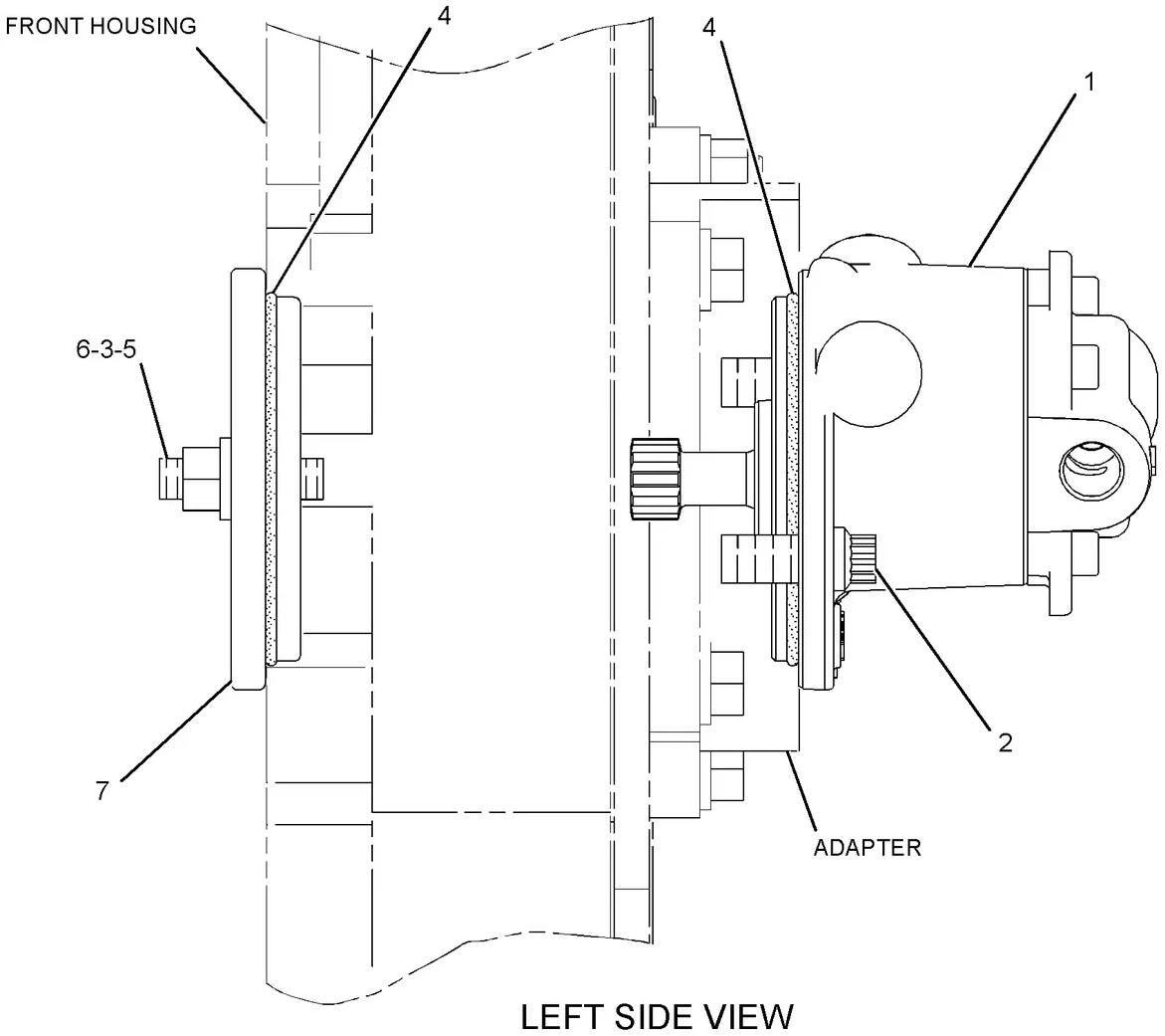 C15 · FUEL SYSTEM · 150-4279 CAT parts diagram