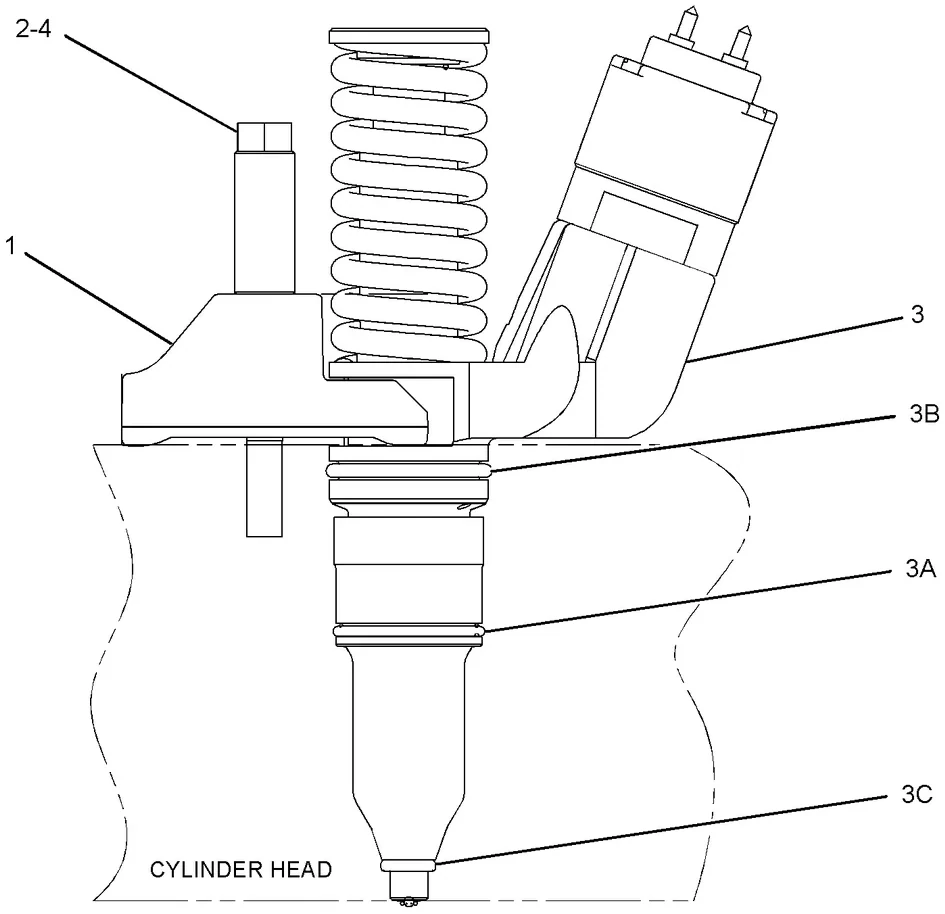 C15 · FUEL SYSTEM · 235-1402 CAT parts diagram