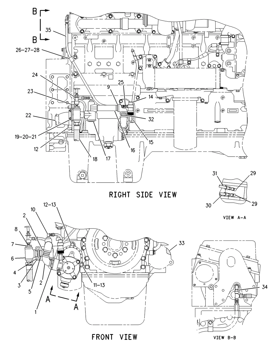 C15 · ELECTRICAL AND STARTING SYSTEM · 136-2640 CAT parts diagram