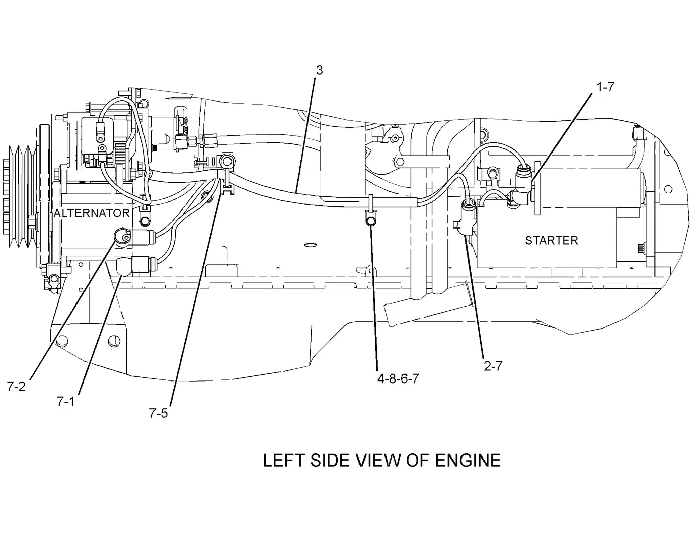 C15 · ELECTRICAL AND STARTING SYSTEM · 313-1357 CAT parts diagram
