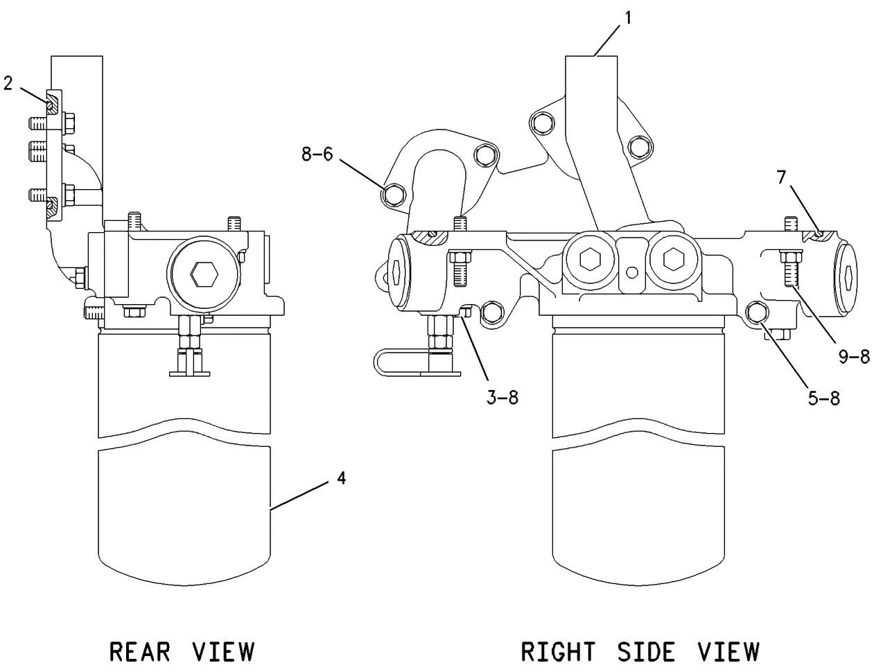 C15 · LUBRICATION SYSTEM · 382-3735 CAT parts diagram