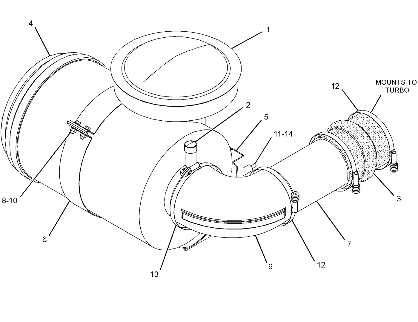 C15 4W5828 parts diagram