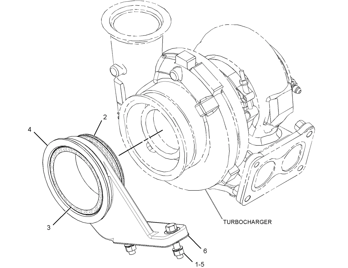 C15 · AIR INLET AND EXHAUST SYSTEM · 382-3735 CAT parts diagram