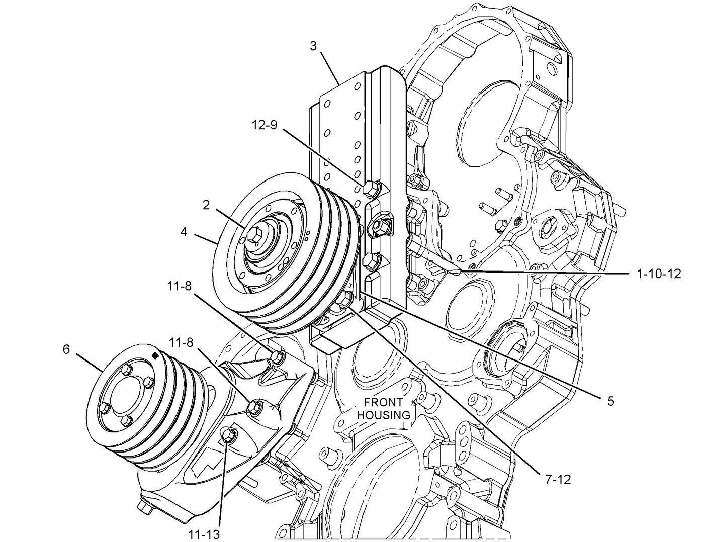 C15 · BASIC ENGINE · 382-3735 CAT parts diagram