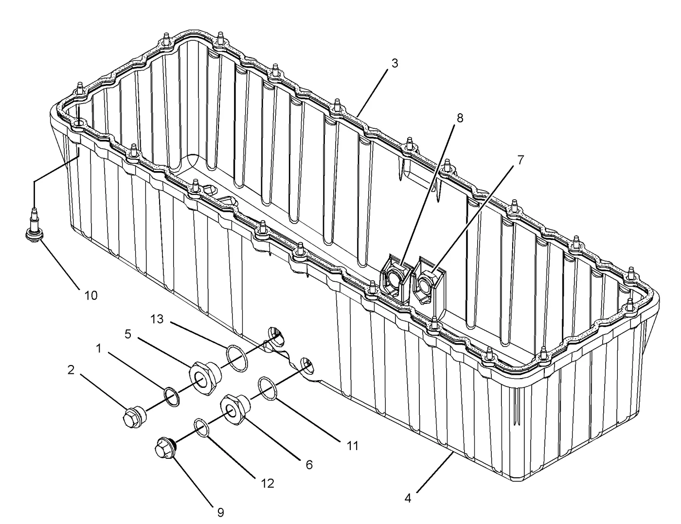 C15 · BASIC ENGINE · 198-7678 CAT parts diagram