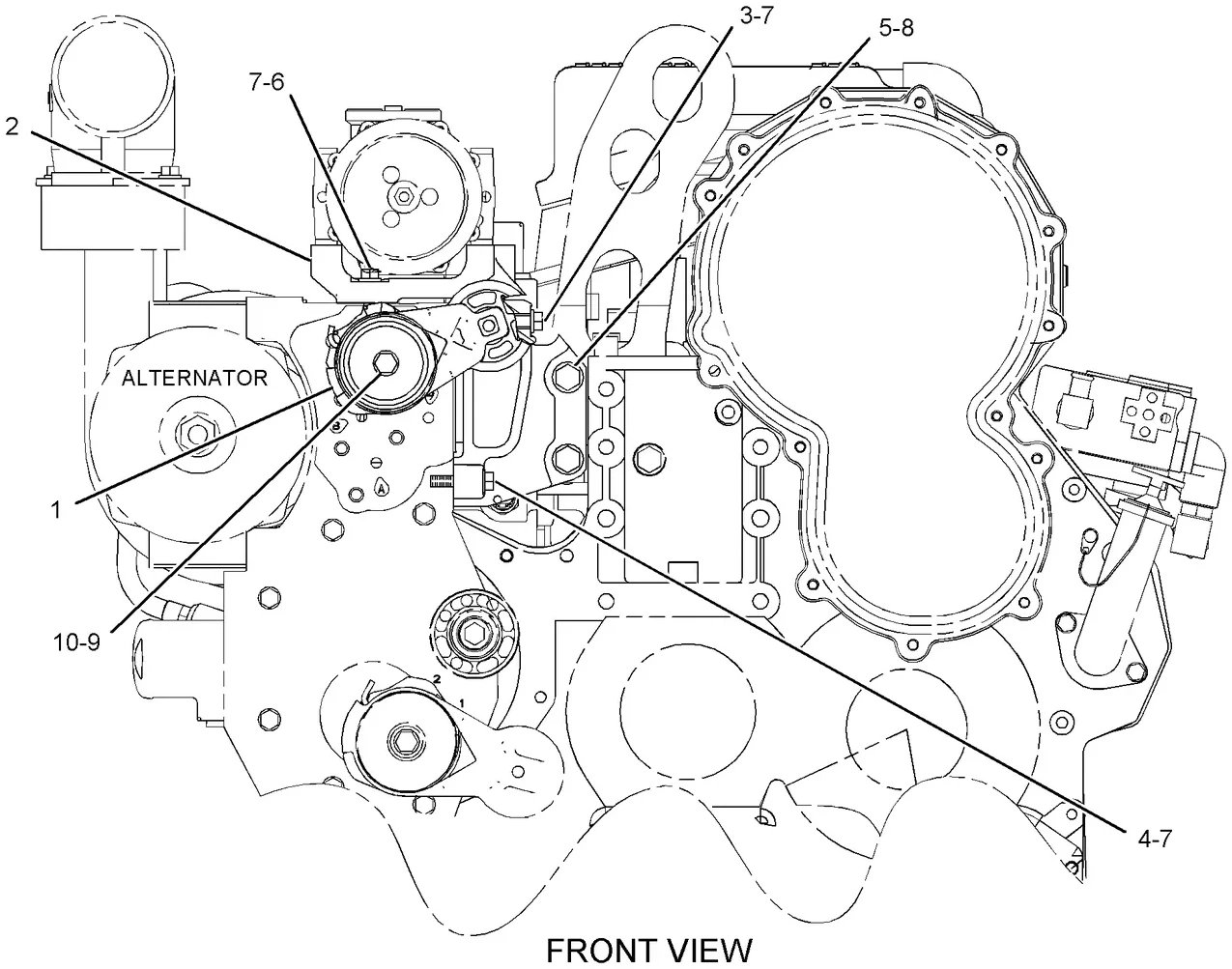 C15 · BASIC ENGINE · 240-8214 CAT parts diagram