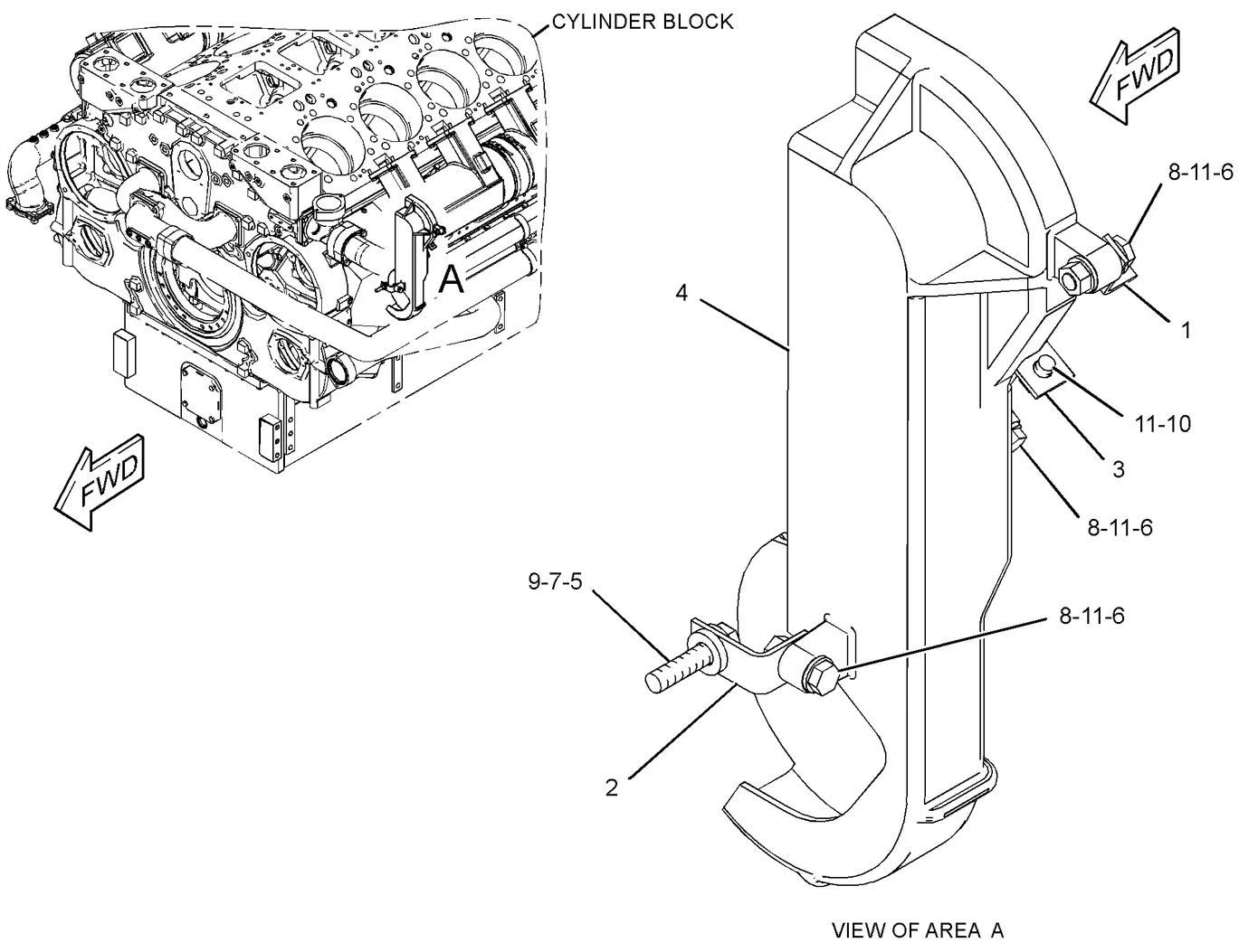 C175 · BASIC ENGINE · 276-8895 CAT parts diagram