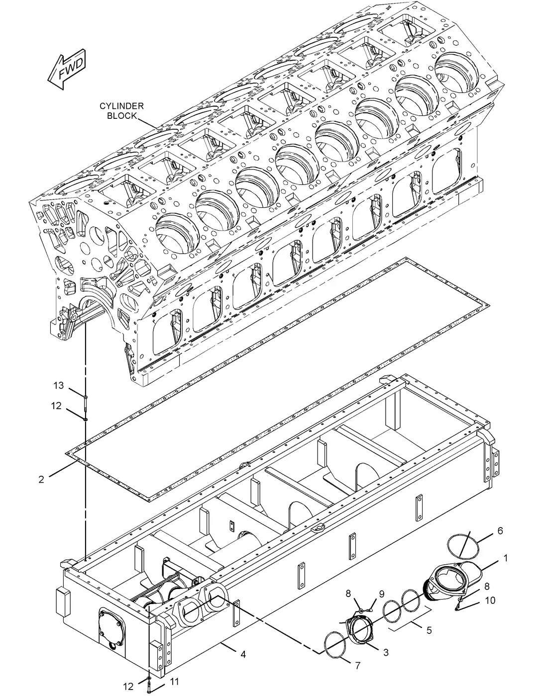 C175 · BASIC ENGINE · 274-7697 CAT parts diagram