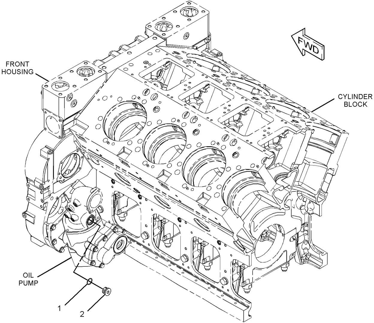 C175 · BASIC ENGINE · 270-6858 CAT parts diagram