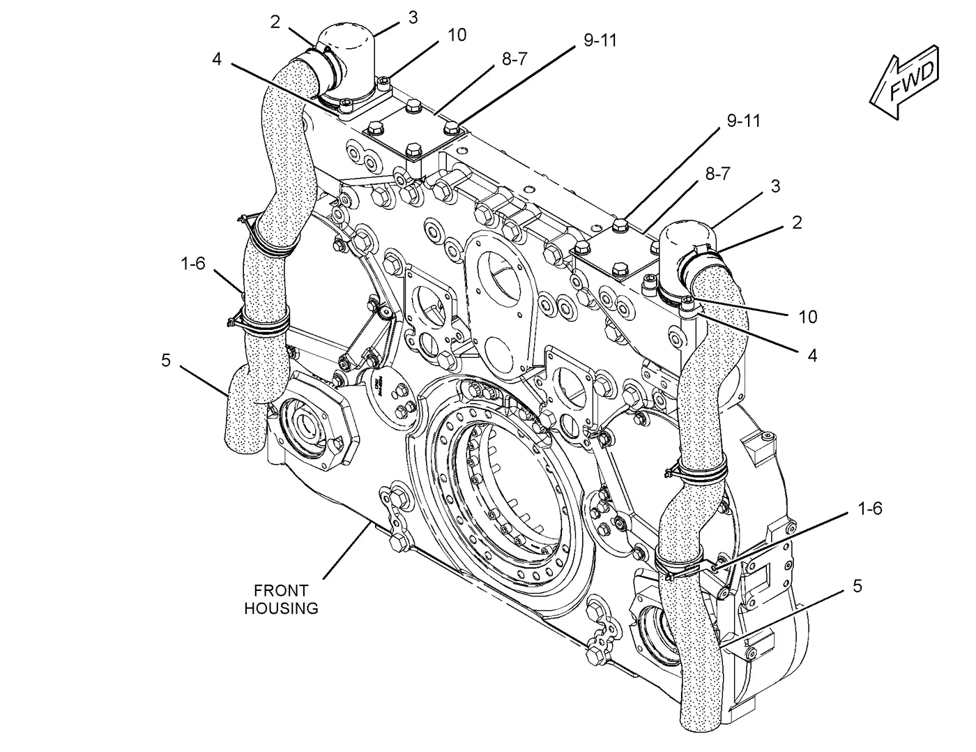 C175 · LUBRICATION SYSTEM · 276-2723 CAT parts diagram