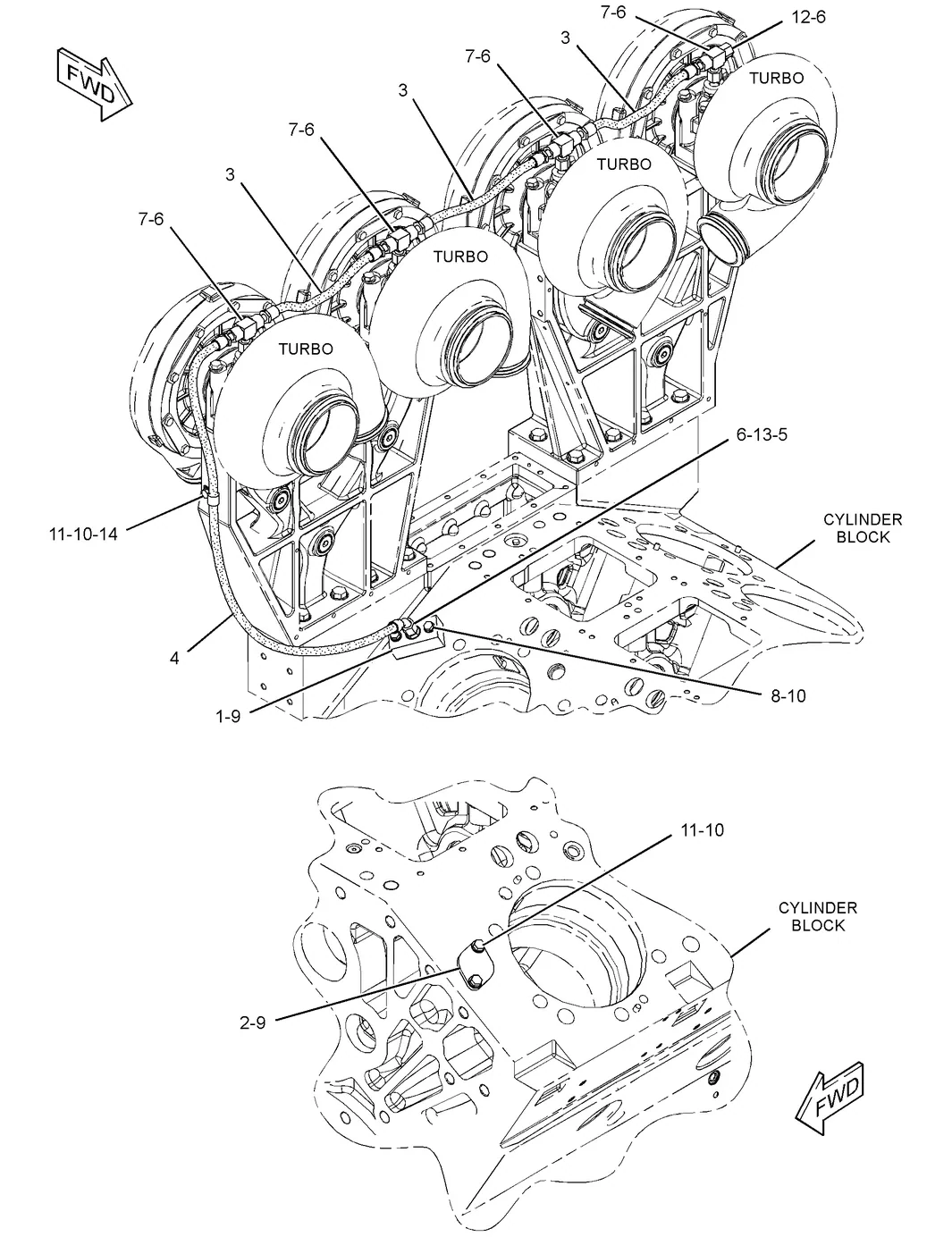 C175 · LUBRICATION SYSTEM · 267-2216 CAT parts diagram