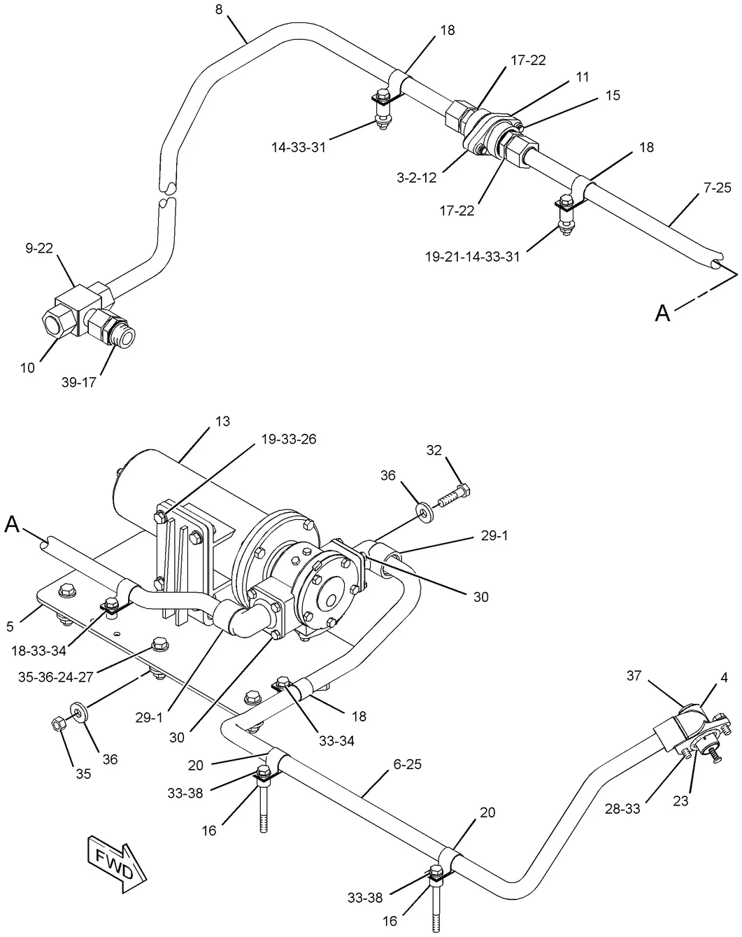 C175 · LUBRICATION SYSTEM · 277-3602 CAT parts diagram