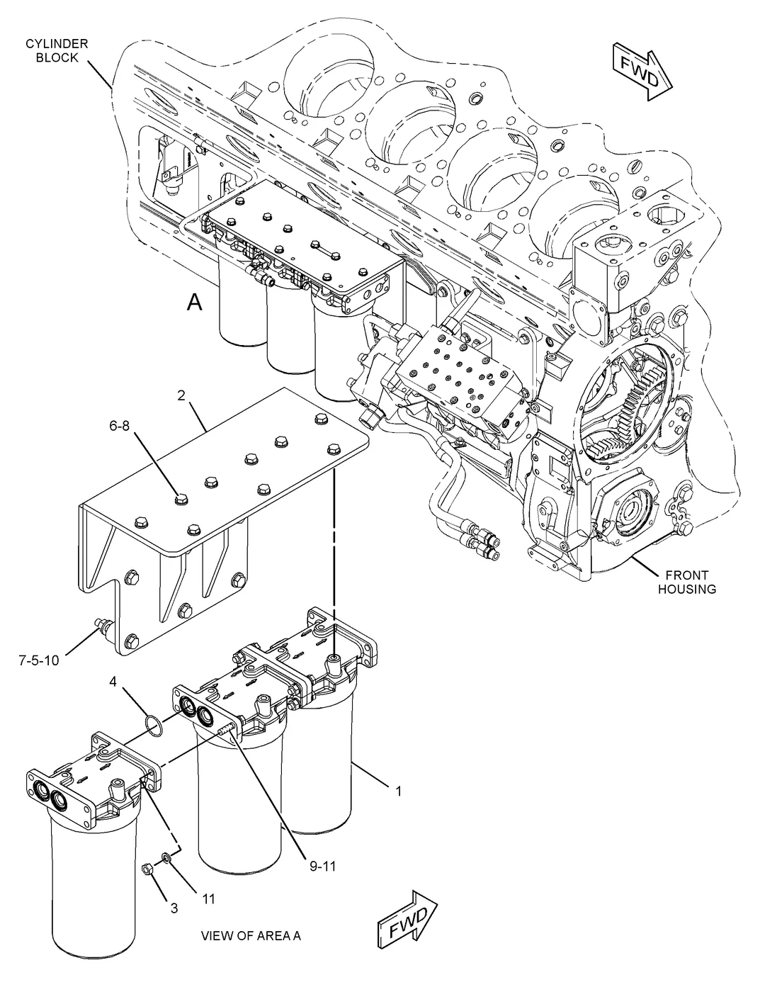 C175 · FUEL SYSTEM · 263-9005 CAT parts diagram