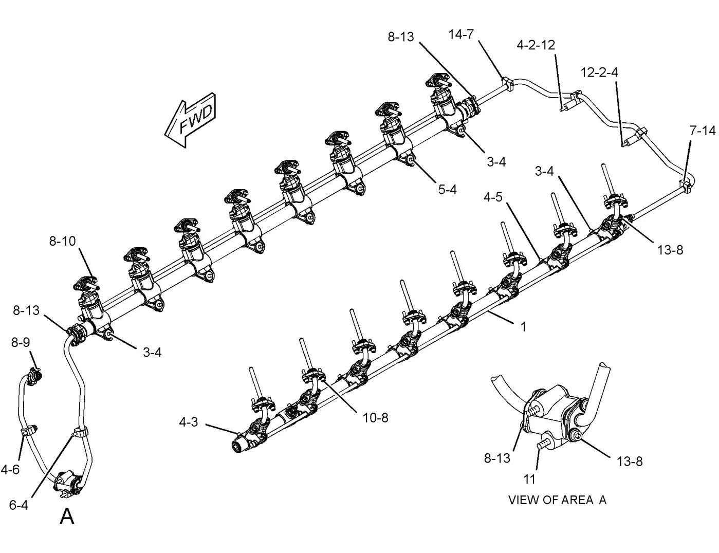 C175 · FUEL SYSTEM · 274-7715 CAT parts diagram