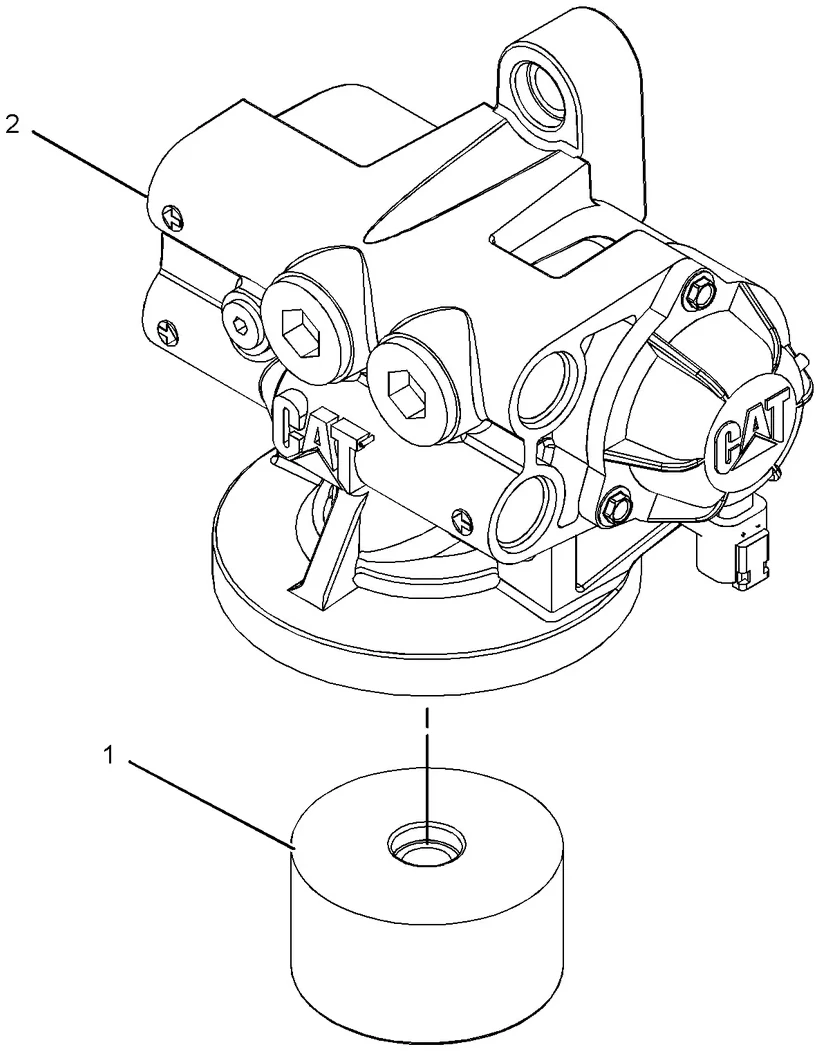 C175 · FUEL SYSTEM · 226-7563 CAT parts diagram
