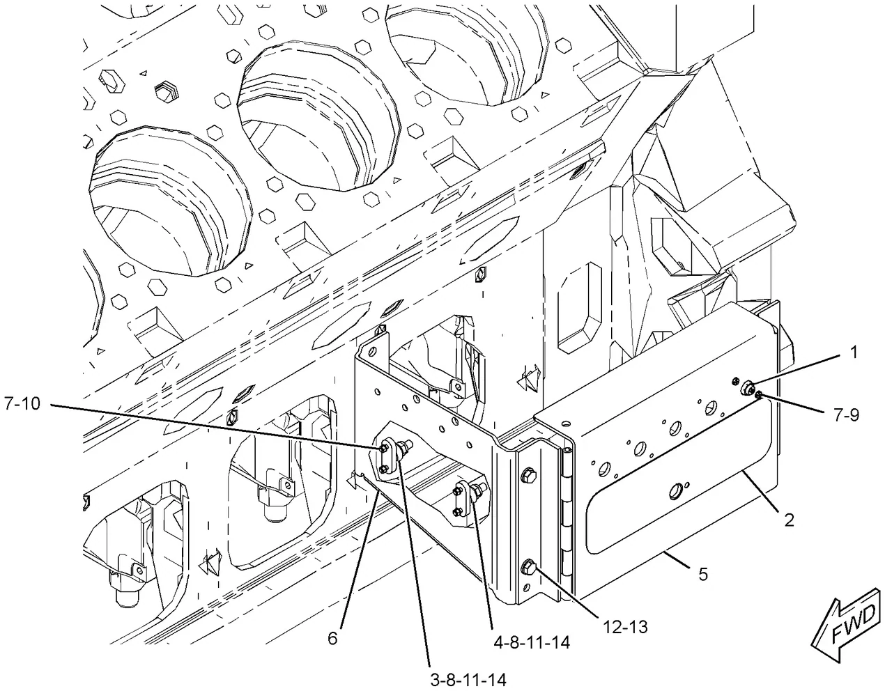 C175 · ELECTRICAL AND STARTING SYSTEM · 263-6744 CAT parts diagram