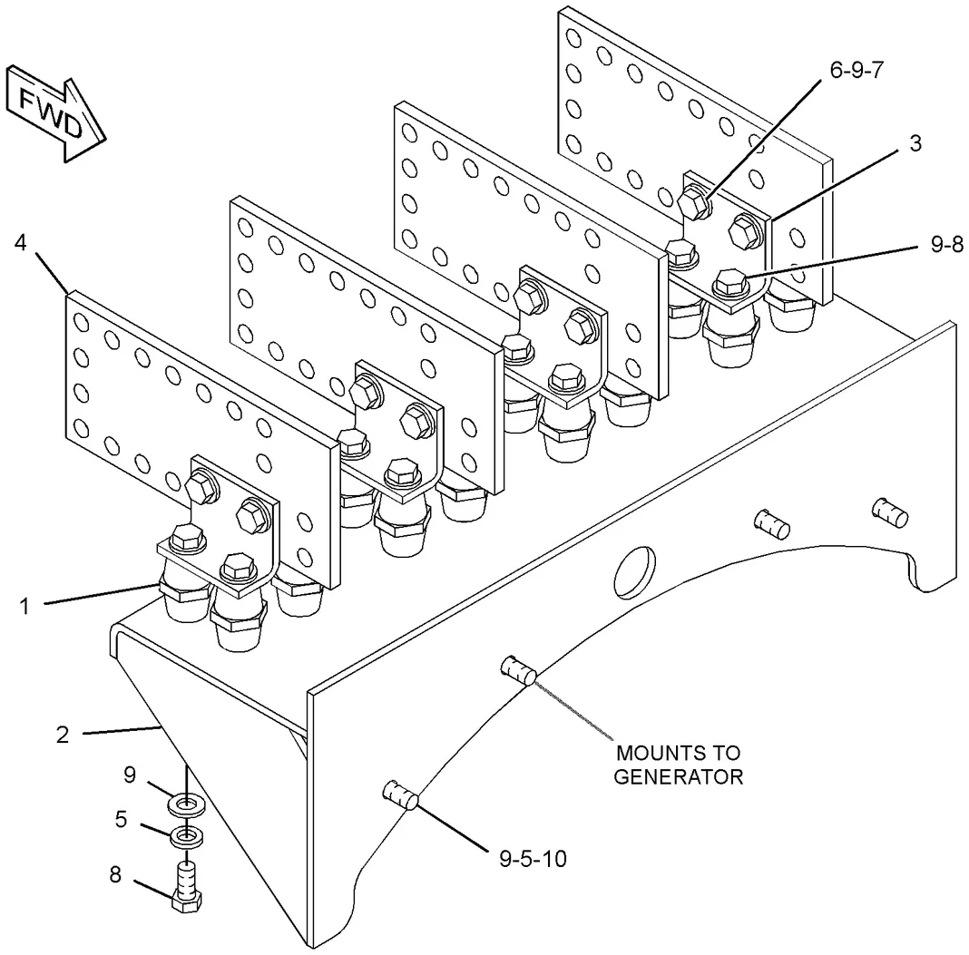 C175 · ELECTRICAL AND STARTING SYSTEM · 278-7694 CAT parts diagram