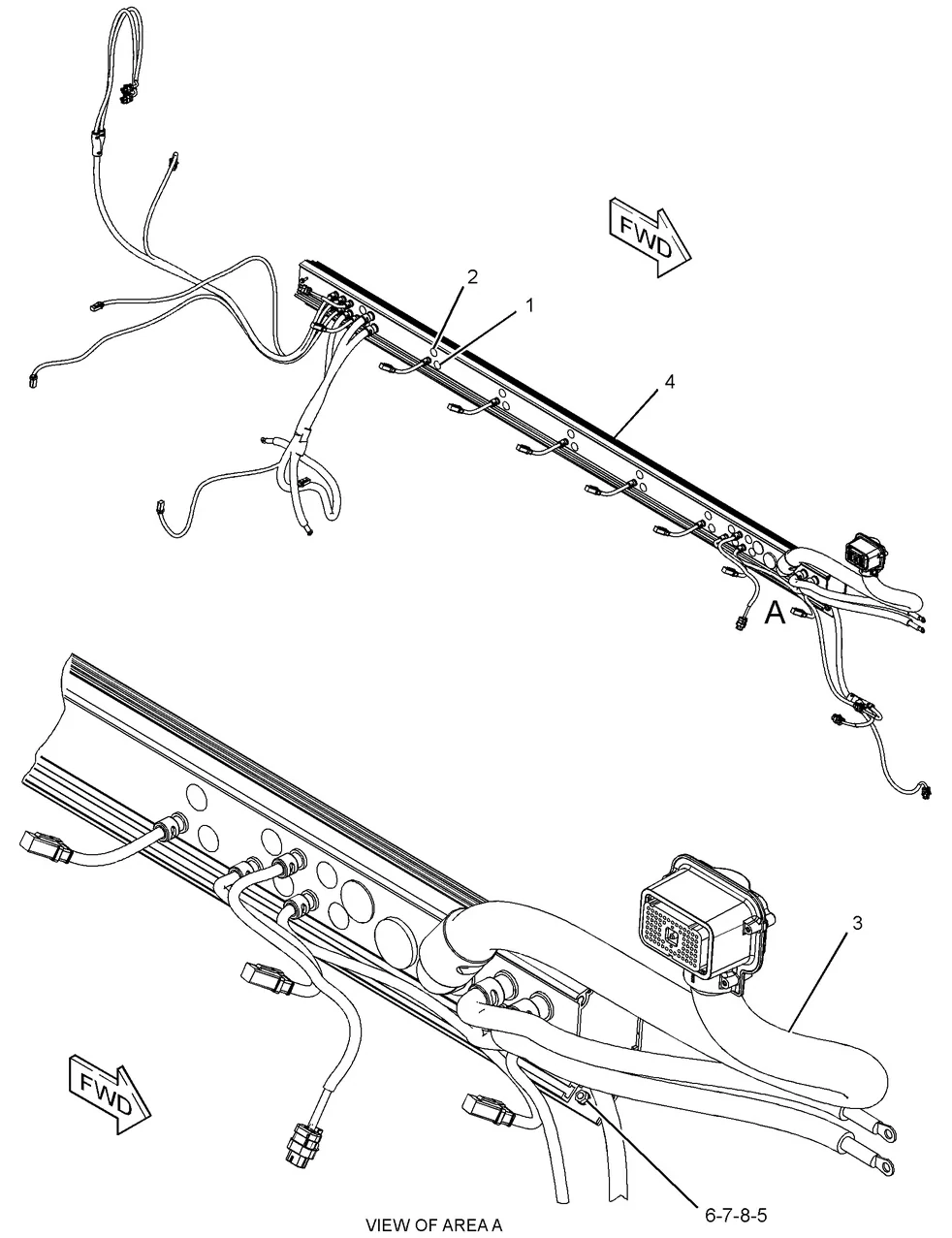C175 · ELECTRICAL AND STARTING SYSTEM · 263-6612 CAT parts diagram