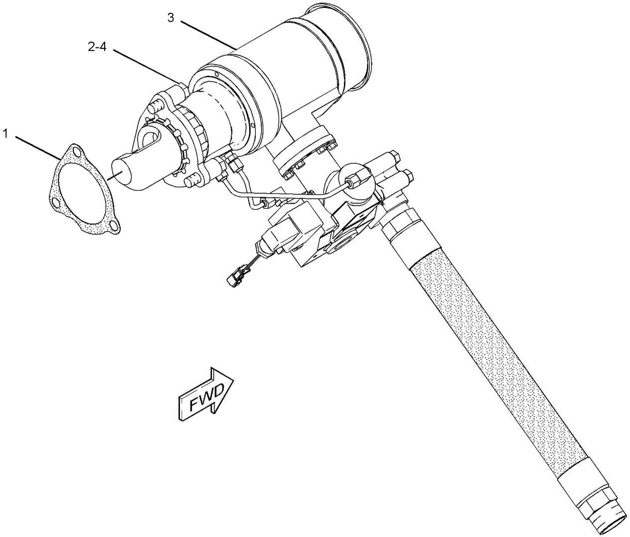C175 · ELECTRICAL AND STARTING SYSTEM · 282-3644 CAT parts diagram