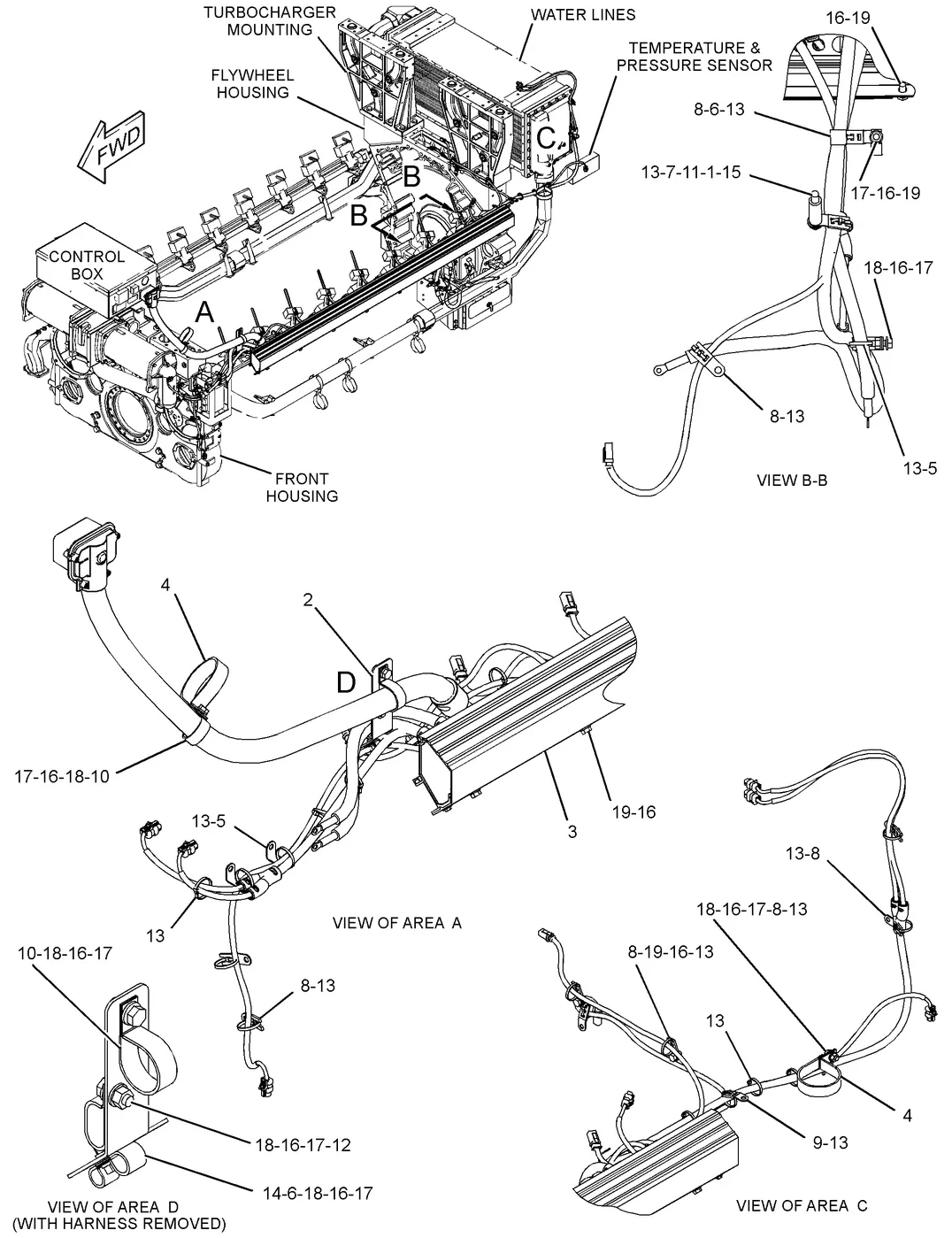C175 · ELECTRICAL AND STARTING SYSTEM · 263-6612 CAT parts diagram