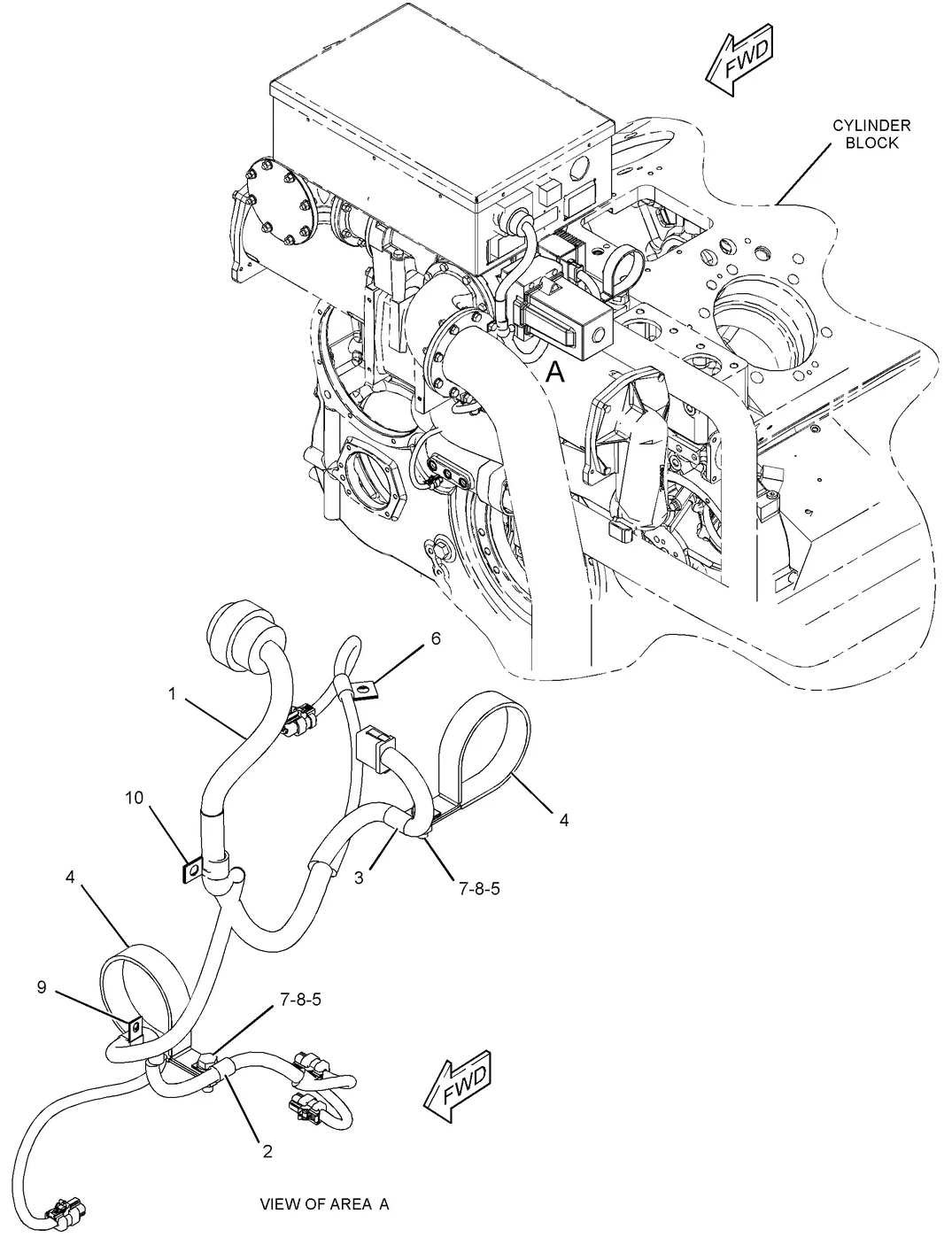 C175 · ELECTRICAL AND STARTING SYSTEM · 263-6473 CAT parts diagram