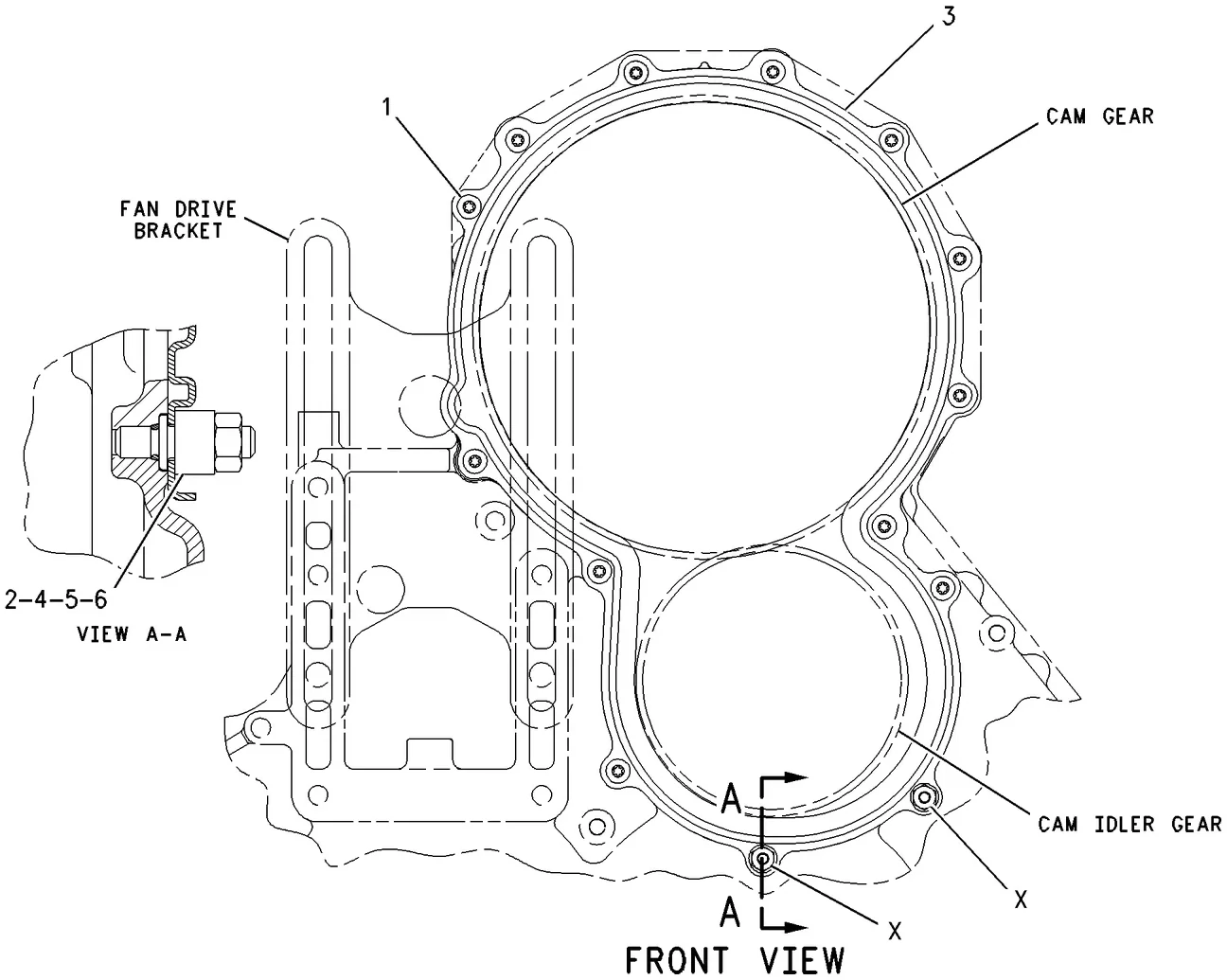 C18 · BASIC ENGINE · 241-2422 CAT parts diagram