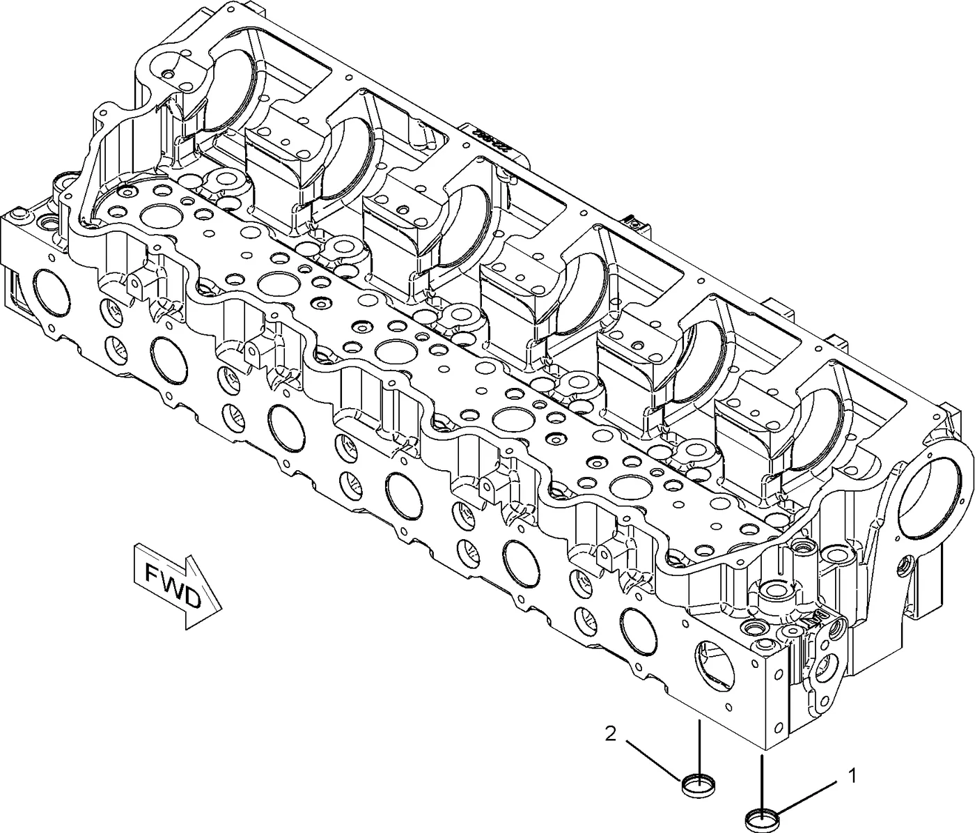 C18 · BASIC ENGINE · 299-1446 CAT parts diagram