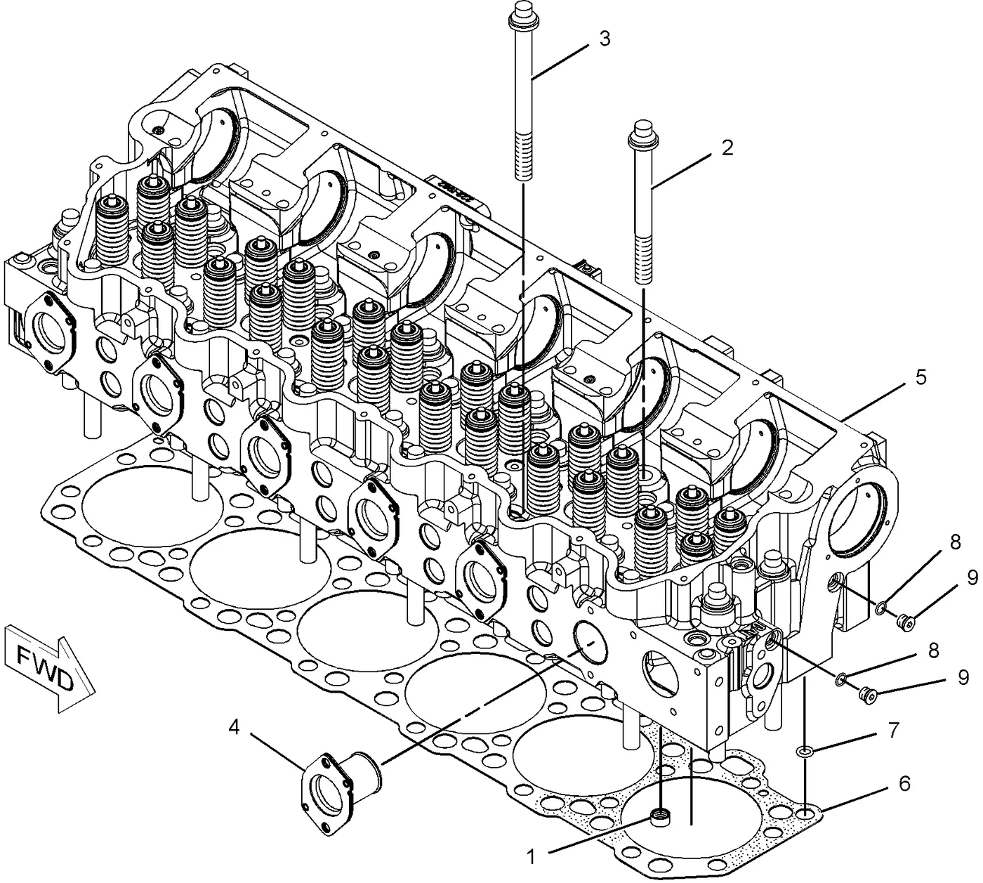 C18 3E6772 parts diagram