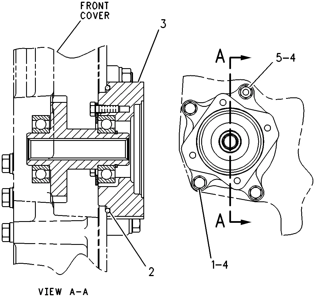 C18 · BASIC ENGINE · 133-9907 CAT parts diagram